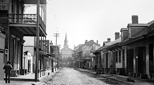 Registro da cidade de nova Orleans, feito entre1880 e 1897 e includo no volume de Jules Verne