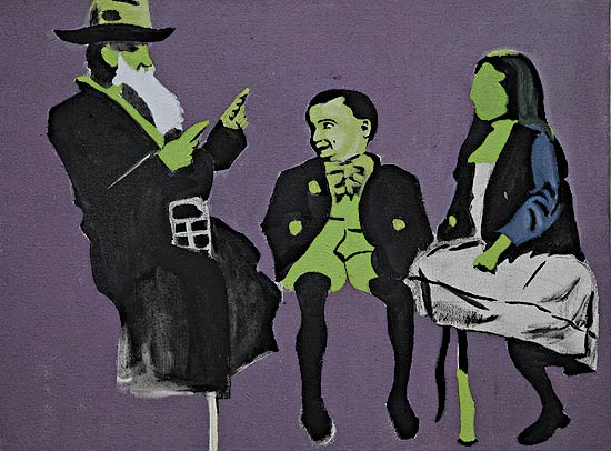 tolstoi_comparini Crédito: Ilustração de Marcelo Comparini / Ilustríssima