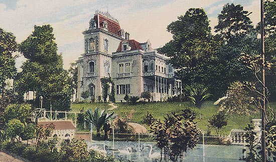Palacete de d. Veridiana da Silva Prado, na av. Higienpolis, n18, construdo em 1883-1884