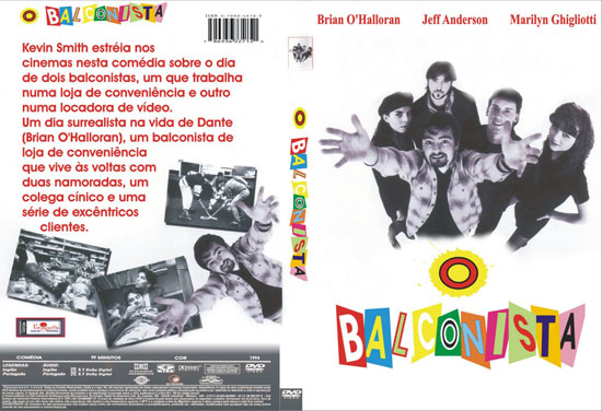 Reproduo da capa do DVD de "O Balconista" (1994), de Kevin Smith