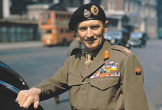 O marechal britnico Bernard Montgomery tinha 