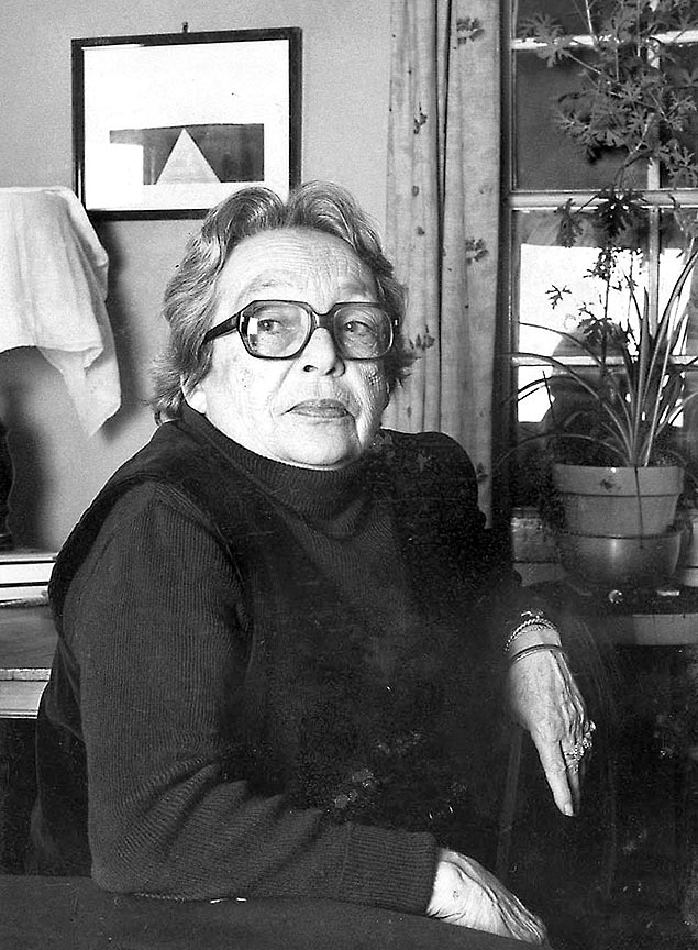 A escritora francesa Marguerite Duras