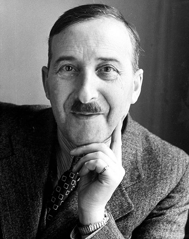 O escritor Stefan Zweig, em 1939