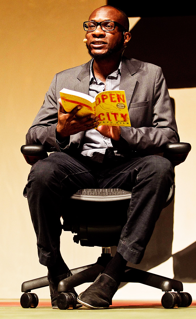 O escritor Teju Cole na Flip 2012