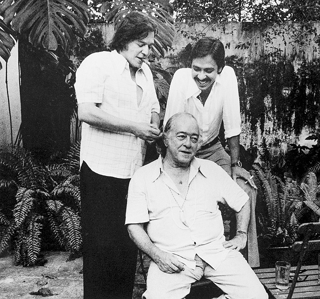 Tom, Edu Lobo e Vinicius no anos 70 no Rio