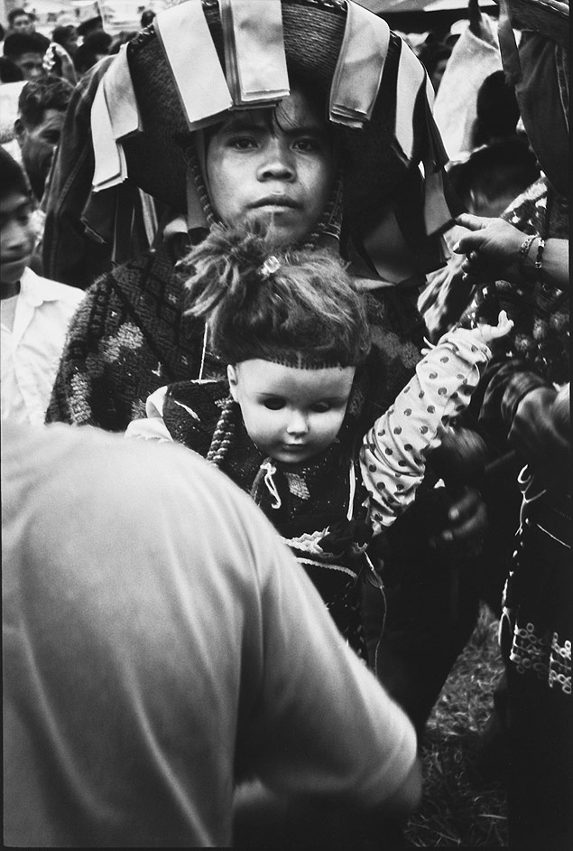 Fotografia de Jessica Lange, do Dia dos Mortos, no Mxico, agora no MIS