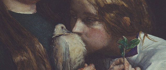 Detalhe da pintura "The Return of the Dove to the Ark", de John Everett Millais, que aparece em "Effie Gray"