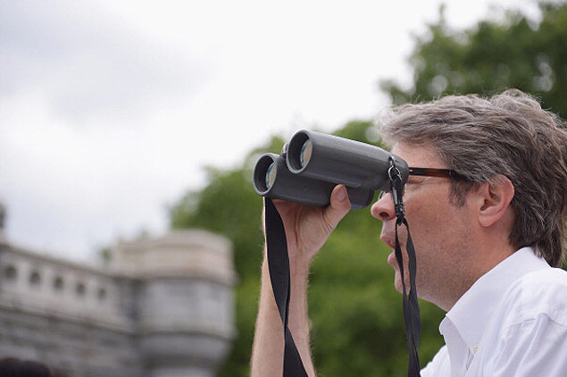 NEW YORK, NY - JUNE 26: Writer Jonathan Franzen attends the HBO Documentary Films Celebrates "Birders: The Central Park Effect" With A Picnic In The Park on June 26, 2012 in New York City. (Photo by Michael Loccisano/Getty Images for HBO) ***DIREITOS RESERVADOS. NO PUBLICAR SEM AUTORIZAO DO DETENTOR DOS DIREITOS AUTORAIS E DE IMAGEM***