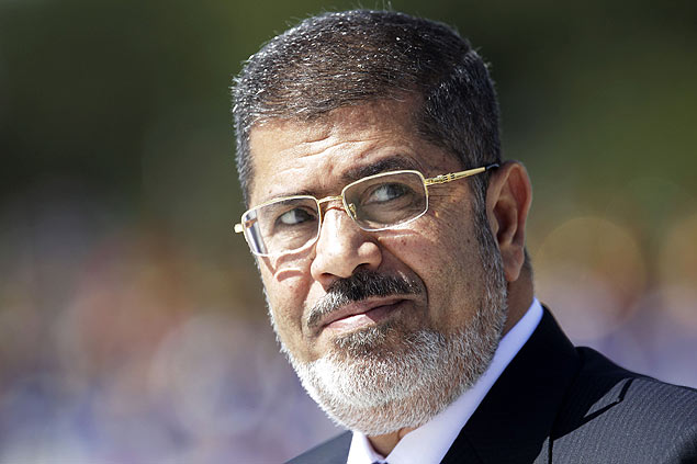 Mohamed Mursi, presidente egpcio deposto em 2013, foi condenado  pena de morte