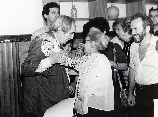 Mrio Pedrosa e Nise da Silveira, no Rio, em 1980