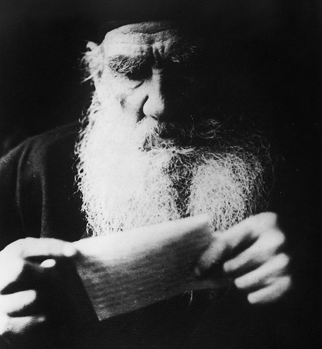 O escritor russo Liev Tolsti