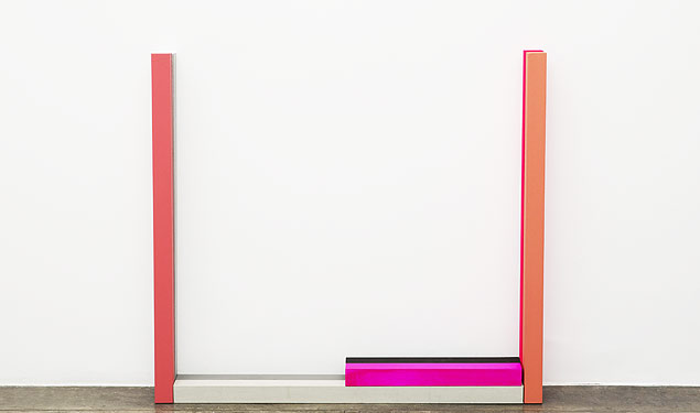 "Pontalete # 22" (2015), de Sergio Sister, leo sobre tela sobre madeira