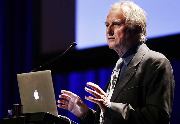O biólogo e escritor britânico Richard Dawkins, autor de ''O Gene Egoísta'', em São Paulo 