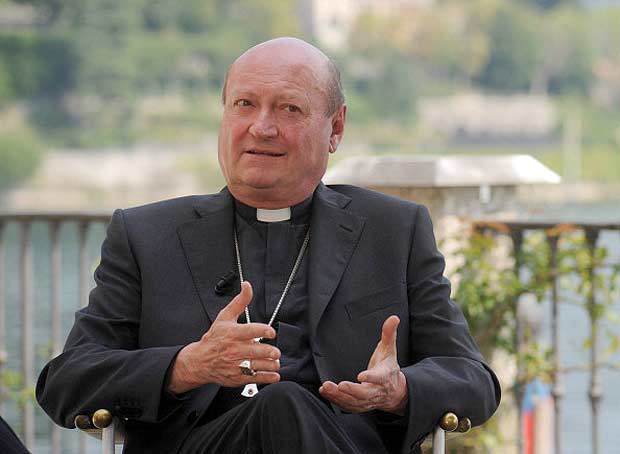 O cardeal Gianfranco Ravasi em Como, Itlia, em setembro de 2012