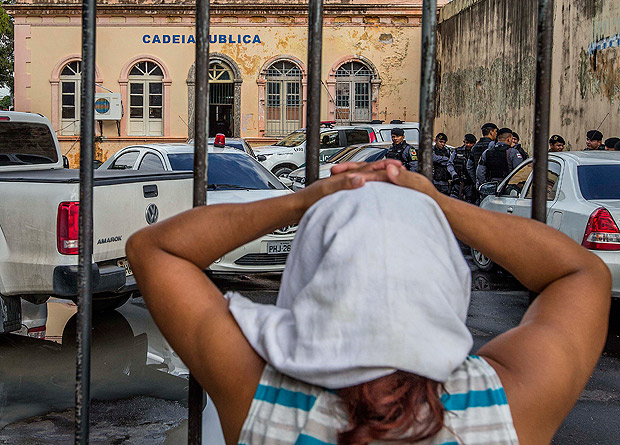Cadeia Pública Raimundo Vidal Pessoa, em Manaus, que estava desativada e foi reativada agora para colocar os presos que correm risco de morte ou que estavam em presídios com possibilidade de rebelião