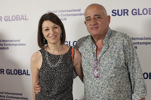 Diana B. Wechsler e Aníbal Jozami, em 2015