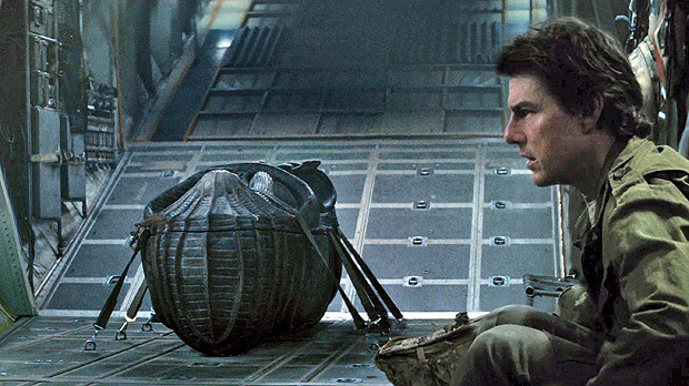 Tom Cruise em cena no novo "A Mmia"