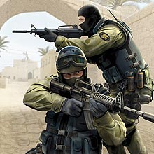 Cena do jogo Counter Strike; para psiquiatra, "jogo pode ser estímulo à violência"
