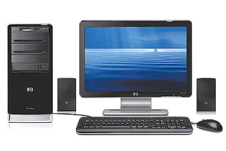 PC HP Pavilion A6510BR vem com memória RAM de 1 Gbyte, disco rígido de 160 Gbytes e Windows Vista; o preço é de R$ 1.699