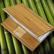 Notebook da Asus oferece ao usuário a sensação de tocar no próprio bambu