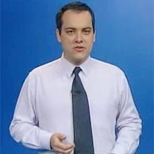 O jornalista Carlos Rodrigo Nascimento colocou no YouTube seu currículo em vídeo