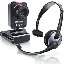 Webcam Philips, com 1,3 Mpixel; serviço no estilo "Twitter" propõe microvídeos de 4s