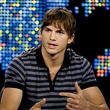 Kutcher venceu a CNN e chegou primeiro aos 1 milhão de seguidores no Twitter