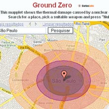 Site Ground Zero simula estrago causado por bomba lanada no centro de So Paulo