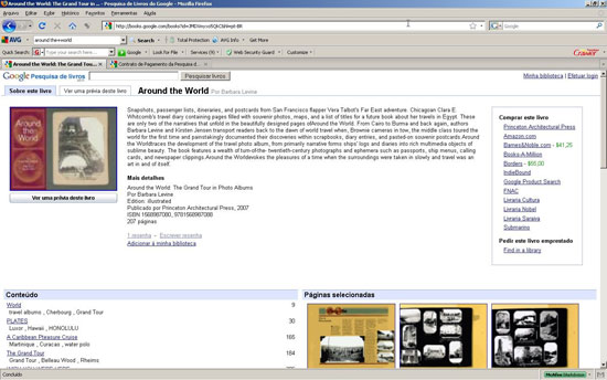 Página inicial do Google Books, que começa a colocar obras sob distribuição de Creative Commons no catálogo