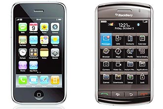 Microsoft vetou o uso dos celulares iPhone e BlackBerry entre seus funcionários, apenas Windows Mobile será aceito