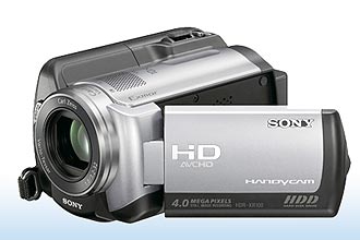 Câmera Sony HDR-XR100, lançada em abril; preços dos equipamentos baixam, mas ainda assim, modelo é encontrado pelo valor de R$ 3.799