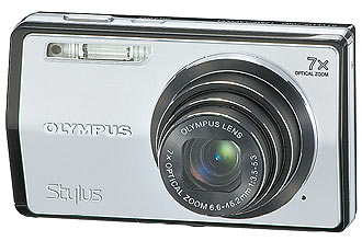 Stylus-7000, da Olympus, que permite fazer pequenos ajustes, como tirar as sombras e os olhos vermelhos e retocar pele do retratado