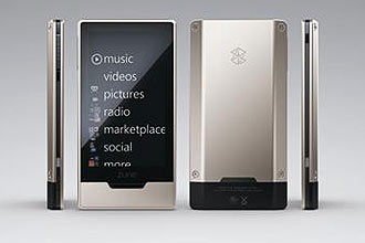 Novo Zune HD, que chega ao mercado para competir com iPod a preços mais baratos