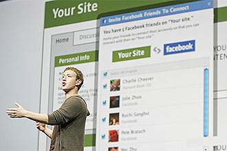 Mark Zuckerberg, 25, cofundador do Facebook, anunciou que o site de redes sociais chegou a 300 milhões de usuários pelo mundo