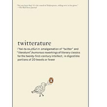 Verso americana do "Twitterature", que ser publicada pela Penguin em dezembro