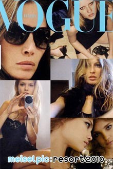Capa da "Vogue" italiana inspirada no Twitter traz modelos tirando autorretratos