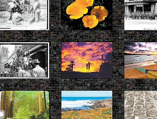 Exemplo de navegação no Flickr usando versão prévia do IE9; características do navegador da Microsoft começam a ser delineadas
