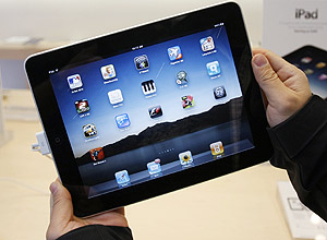 iPad, da Apple; segundo pesquisa, tablet vendeu 4 milhes de unidades em seus 80 primeiros dias de venda
