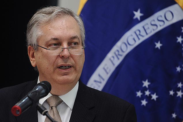 O ministro das Relações Exteriores do Brasil, Luiz Alberto Figueiredo