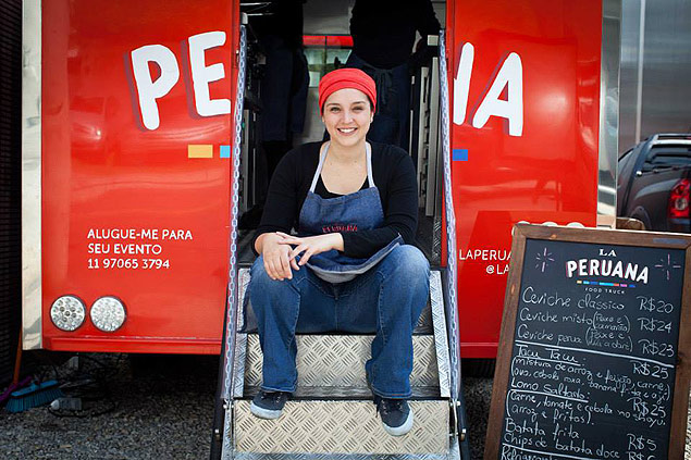 El primer food truck de comidas de Per se llama "La Peruana"