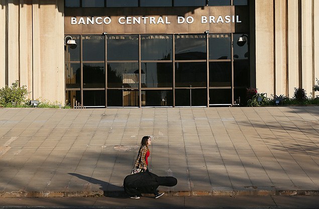 Fachada do Banco Central, em Brasília 