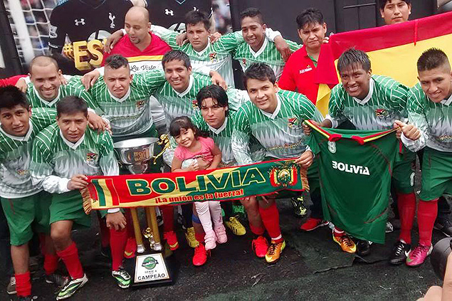 Bolivia, equipo campen de la Liga Gringos