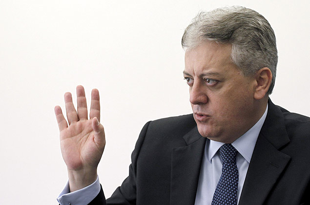 Aldemir Bendine, presidente de la estatal Petrobras