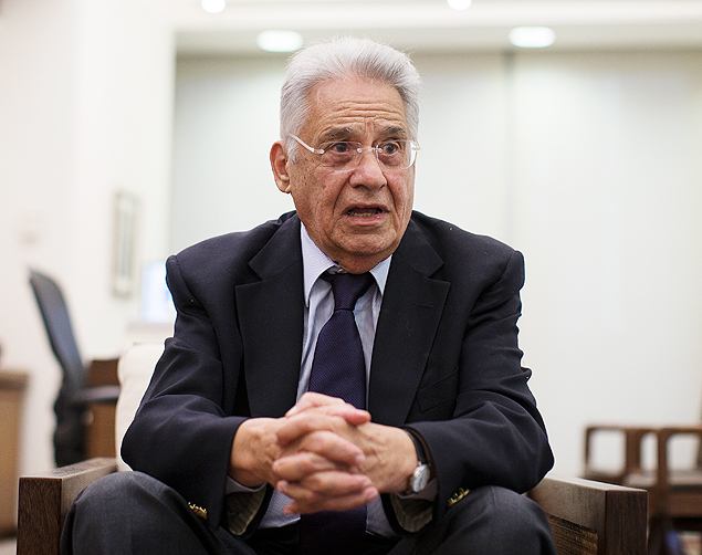 Former president Fernando Henrique Cardoso (PSDB)