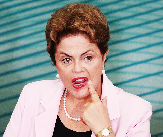 In this Aug.27, 2015 photo, Brazil's President Dilma Rousseff attends a ceremony in Brasilia, Brazil. The slowdown of the once-ballyhooed Brazilian economy is compounding the delicate political situation for President Rousseff, who polls show is the nation's most unpopular president since the 1985 return to democracy. (AP Photo/Eraldo Peres) ORG XMIT: XSI201