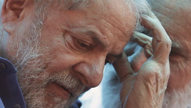 In this March 26, 2018 file photo, Brazil's former President Luiz Inacio Lula da Silva 