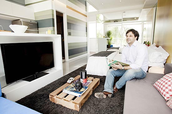 Marcelo Antunha Guedes comprou apartamento de 32 metros quadrados no Brooklin (zona sul de São Paulo)