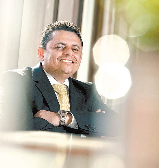 O executivo Aderbal Nogueira, ex-vendedor de picolés e hoje presidente da Nutrin