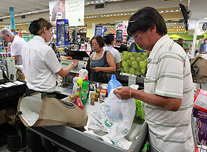 Supermercado Po de Acar, na Lapa, zona oeste de So Paulo
