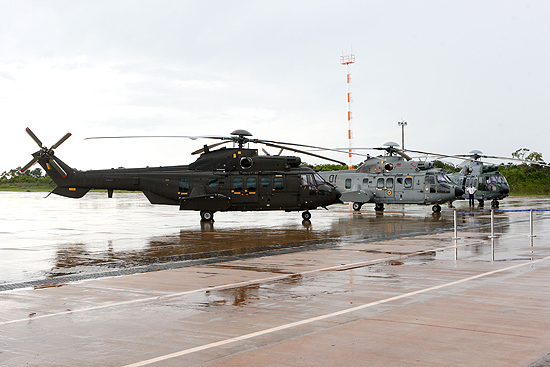Helicpteros EC-725 entregues s Foras Armadas em 2010